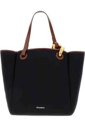 J.W.Anderson Taske, Dame, Blå, ONE SIZE, Bomuld, Corner Tote Bag