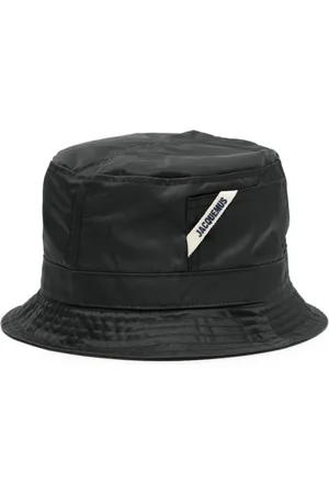 Jacquemus Tilbehør, Herre, Sort, 58 CM, Nylon, Ovalie Bob Hat