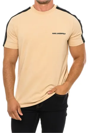 Karl Lagerfeld Top, Herre, , L, Bomuld, Kortærmet T-shirt Klassisk Stil