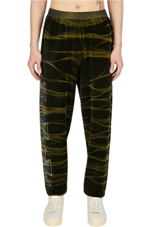 Juicy Couture Bukser, Herre, Grøn, XS, Bomuld, Rhinestoned Cowboys Tie Dye Track Pants