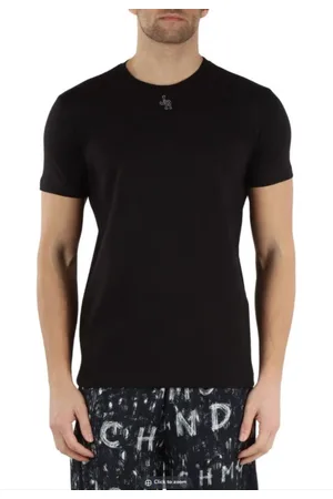 John Richmond Top, Herre, Sort, L, Short Sleeve Tee