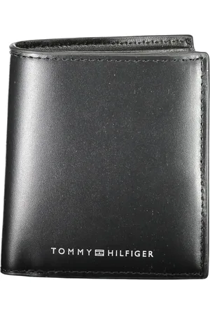 Tommy Hilfiger Tilbehør, Herre, Sort, ONE SIZE, Læder, Sort Læderpung