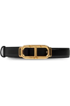 Tom Ford Tilbehør, Dame, Sort, 90 CM, Læder, Sort læderbælte