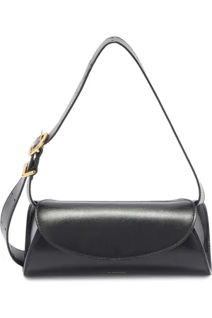 Jil Sander Taske, Dame, Sort, ONE SIZE, Uld, Cannolo Mini Skuldertaske