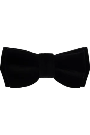 Paul Smith Tilbehør, Herre, Sort, ONE SIZE, Bomuld, Velvet Bow Tie