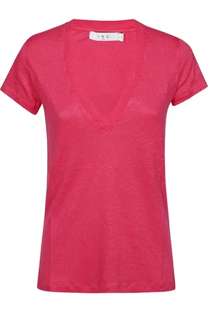 IRO Top, Dame, Lyserød, S, Uld, Rodeo T-Shirt