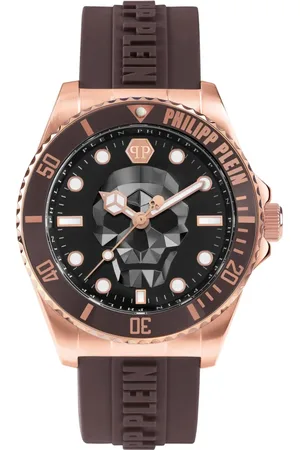 Philipp Plein Tilbehør, Herre, Brun, ONE SIZE, Uld, $kull Diver 44mm Ur