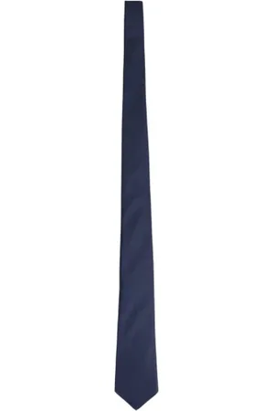 Patrizia Pepe Tilbehør, Herre, Blå, ONE SIZE, Uld, Blåt Slips