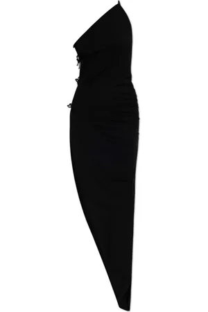 Rick Owens Kjole, Dame, Sort, XS, Bomuld, Strappy Kjole