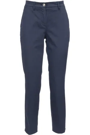 Jacob Cohen Bukser, Dame, Blå, M, Bomuld, Marina Slim Fit Bukser