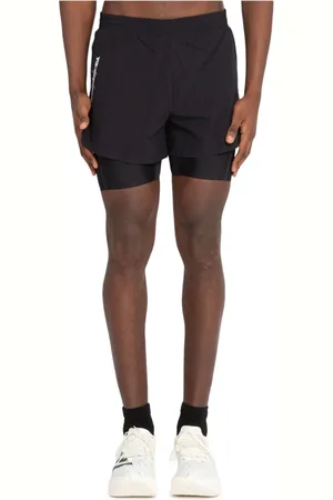 Y-3 Shorts, Herre, Sort, S, Uld, Logo Tight Løbeshorts