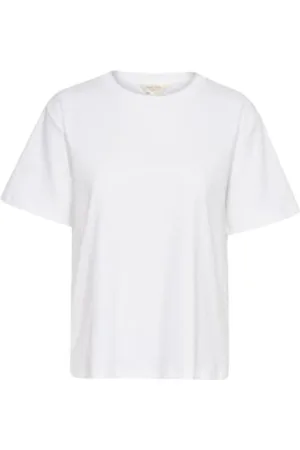 Part Two Top, Dame, Hvid, S, Bomuld, Hvid Bomulds T-shirt