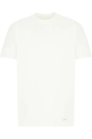 Jil Sander Top, Herre, Hvid, XL, Bomuld, Casual Bomulds T-shirt