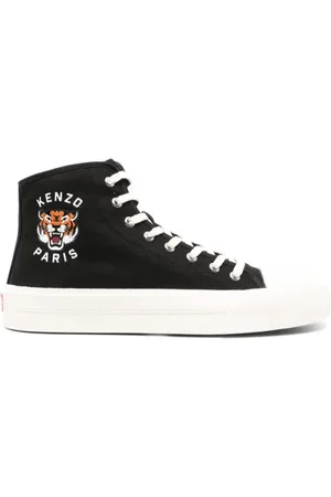 Kenzo Sko, Herre, Sort, 37 EU, Foxy High Top Sneakers
