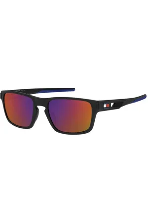 Tommy Hilfiger Tilbehør, Herre, Sort, 55 MM, Moderne Solbriller