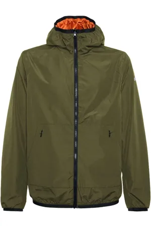 RefrigiWear Jakke, Herre, Grøn, 2XL, Nylon, Vendbar hættet nylonjakke med lynlås