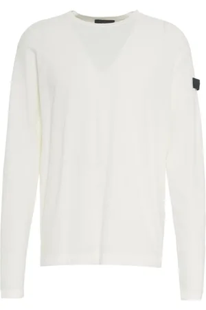 Peuterey Strik, Herre, Hvid, 2XL, Uld, Stilfuld Hvid Striktrøje