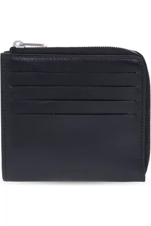 Jil Sander Tilbehør, Herre, Sort, ONE SIZE, Læder, Læderkortholder