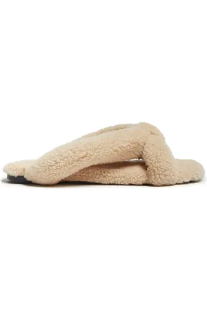 La DoubleJ Sko, Dame, , 41 EU, Læder, Chic Color-block Slides