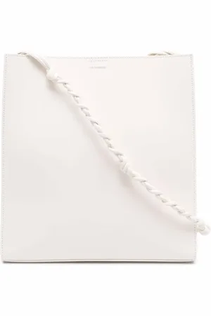 Jil Sander Taske, Dame, Hvid, ONE SIZE, Uld, Cream Skuldertaske