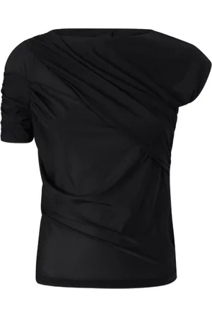 Pinko Top, Dame, Sort, 2XS, Bomuld, Sort T-shirt