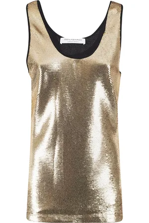 Serafini Top, Dame, Gul, S, Polyester, Chic Top