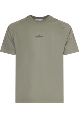 Stone Island Top, Herre, Grøn, XL, Bomuld, Casual T-Shirt