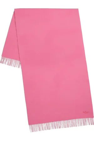 MULBERRY Tilbehør, unisex, Lyserød, ONE SIZE, Uld, Solid Scarf