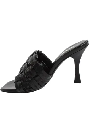 Pinko Sko, Dame, Sort, 40 EU, Læder, Heeled Mules