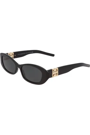 Givenchy Tilbehør, unisex, Sort, 54 MM, Uld, Moderne ovale solbriller Gv40094I