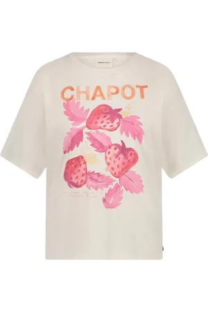 Fabienne Chapot Top, Dame, Hvid, XS, Steve Sketchbook T-Shirt