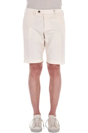 MYTHS Shorts, Herre, , 2XL, Linned, Creme Linned Bermuda Shorts Giove