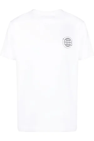 John Richmond Top, Herre, Hvid, 2XL, Bomuld, Rosiop T-Shirt