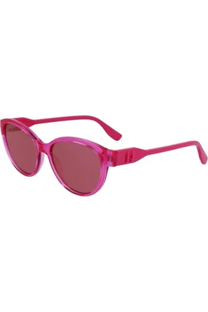 Karl Lagerfeld Tilbehør, Dame, Lilla, 51 MM, Injected Solbriller