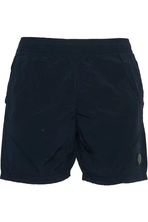 Stone Island Badetøj, Herre, Blå, S, Nylon, Blå Bermuda Shorts
