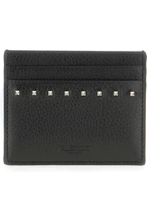VALENTINO GARAVANI Tilbehør, Herre, Sort, ONE SIZE, Uld, Stilfuld pung med klassisk design