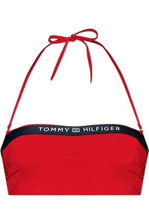 Tommy Hilfiger Badetøj, Dame, Rød, XS, Polyester, Bikini