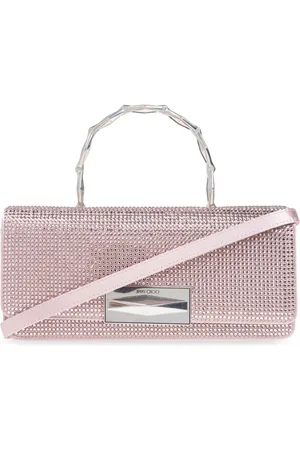 Jimmy Choo Taske, Dame, Lyserød, ONE SIZE, Uld, Skuldertaske Diamond