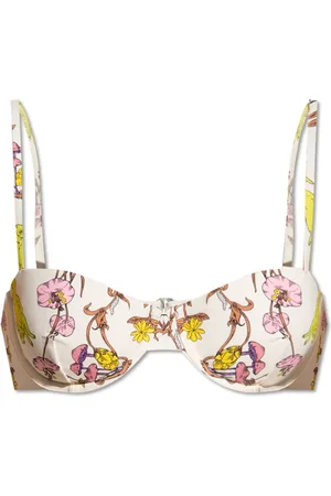 Tory Burch Badetøj, Dame, Flerfarvet, L, Uld, Printed Underwire Bikini Top