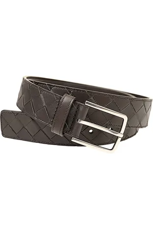 Bottega Veneta Tilbehør, Herre, Brun, 90 CM, Uld, Stilfuldt læderbælte til kvinder