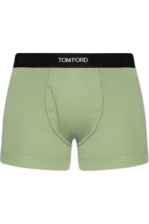 Tom Ford Undertøj, Herre, Grøn, S, Bomuld, Cotton Boxershorts