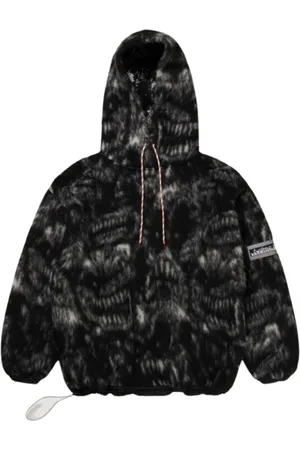 ARIES Sweathshirts & Hoodies, Herre, Sort, L, Bomuld, Oversized Monster Fleece Hættetrøje Pullover
