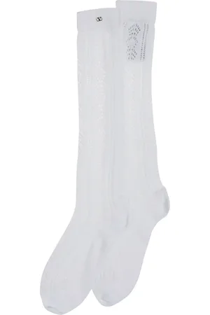 VALENTINO GARAVANI Undertøj, Dame, Hvid, L/XL, Bomuld, Hvide Sokker