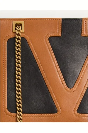 VALENTINO GARAVANI Taske, Herre, Brun, ONE SIZE, Læder, Viva Superstar Lædertaske