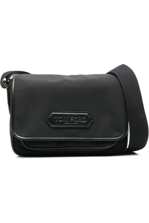 Tom Ford Taske, Herre, Sort, ONE SIZE, Uld, Foldover Skuldertaske