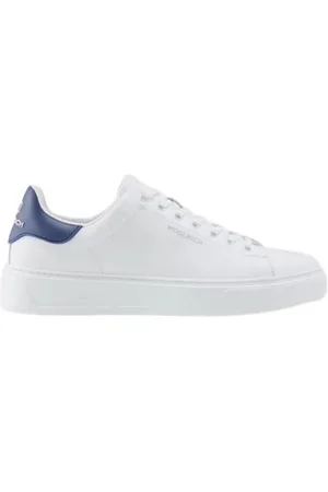 Woolrich Sko, Herre, Hvid, 39 EU, Læder, Klassiske Court Sneakers