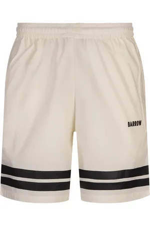 BARROW Shorts, Herre, Hvid, XL, Hvide Bermuda Shorts med Bundbånd