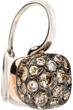 Pomellato Tilbehør, Dame, Grå, ONE SIZE, Uld, Brun Nutra Diamante Earlines