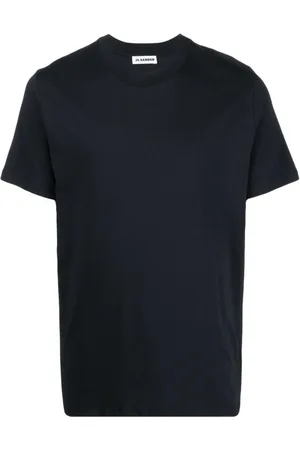 Jil Sander Top, Herre, Sort, M, Bomuld, Casual Bomulds T-shirt