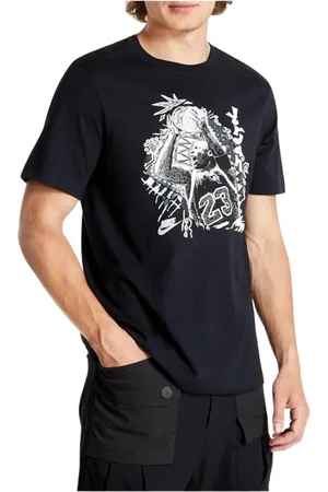 Jordan Top, Herre, Sort, L, Bomuld, DNA Graphic Tee